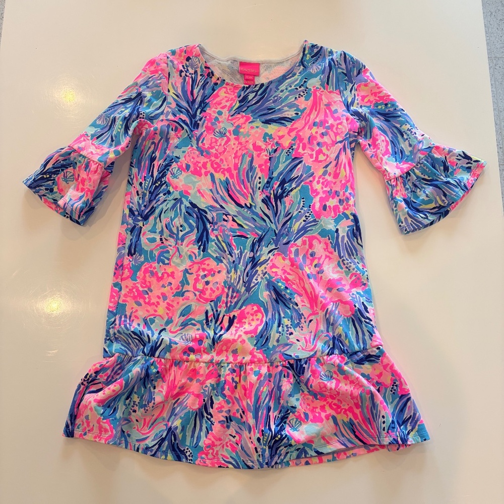 Lilly Pulitzer, Sorrento Girls Dress, size XL